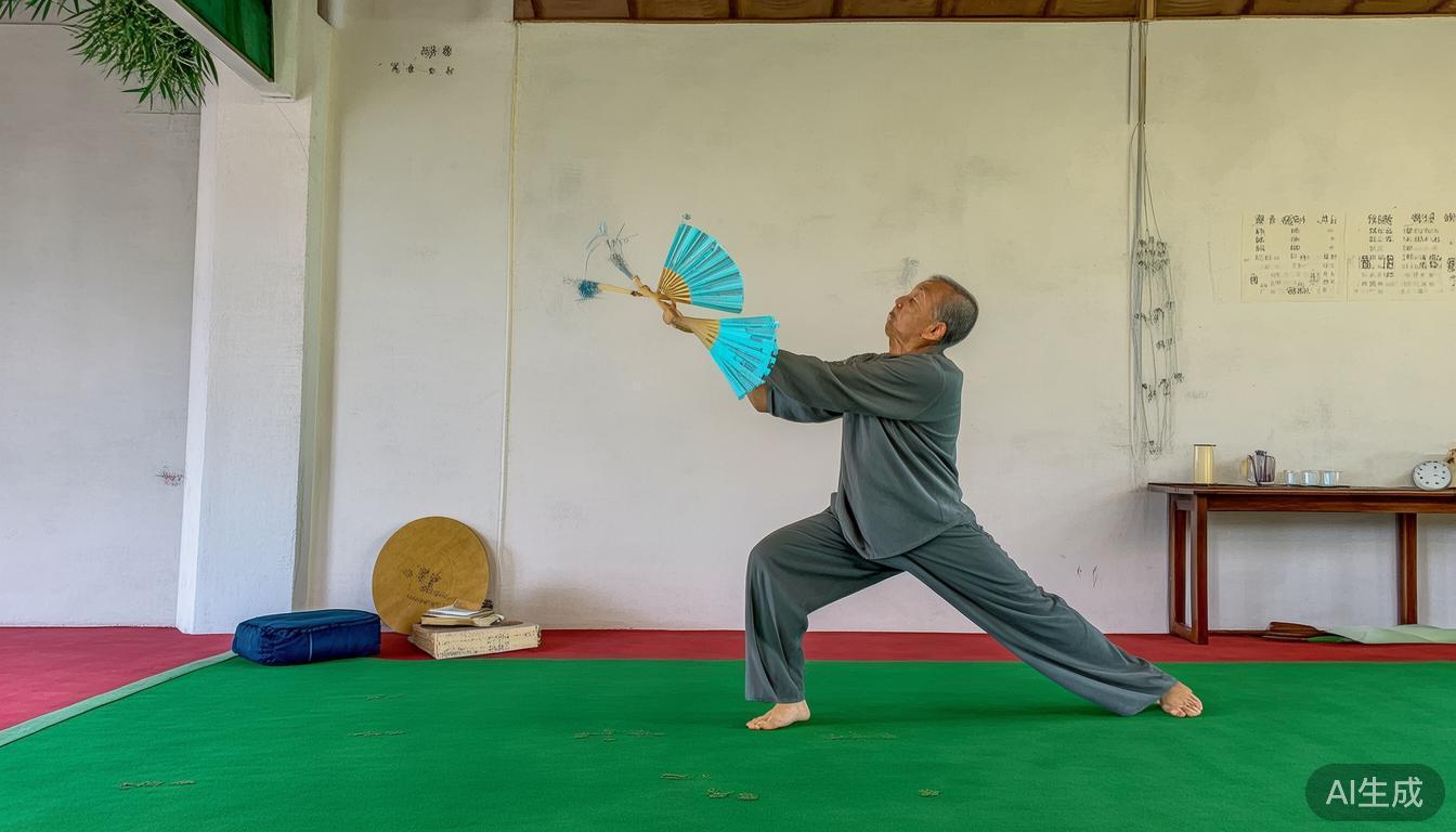 tai chi fan form yang style